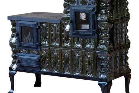 KACHLE MODEL 1 ZELENÉ PRAVÉ