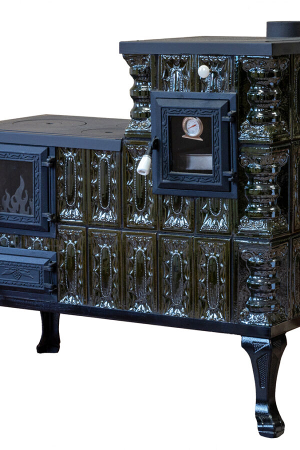 KACHLE MODEL 1 ZELENÉ PRAVÉ