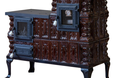 KACHLE MODEL 1 HNEDÉ PRAVÉ