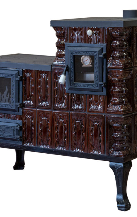 KACHLE MODEL 1 HNEDÉ PRAVÉ