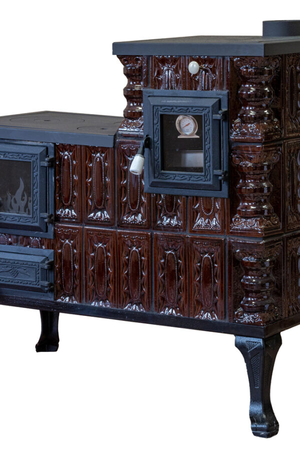 KACHLE MODEL 1 HNEDÉ PRAVÉ